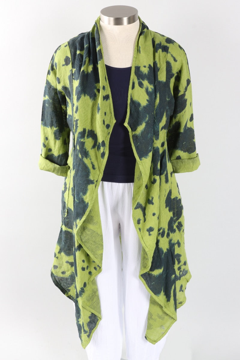 Tie-Dye Throw - Kiwi