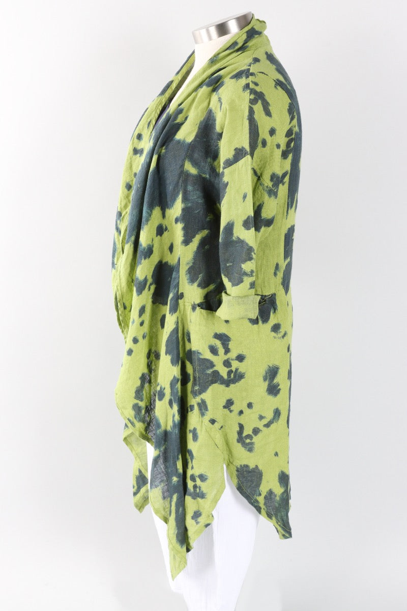 Tie-Dye Throw - Kiwi
