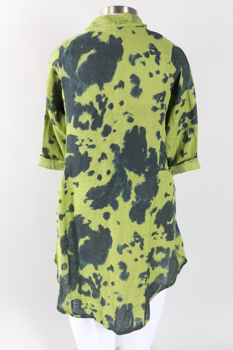Tie-Dye Throw - Kiwi