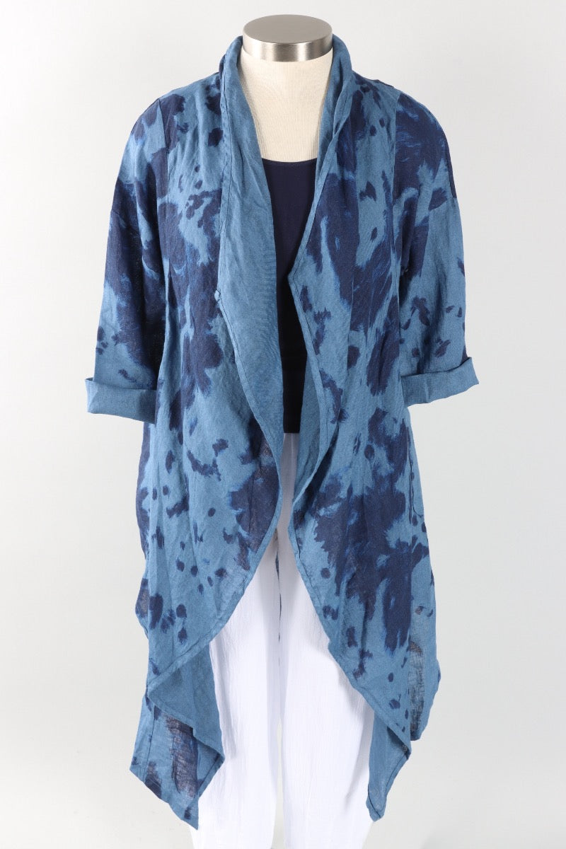 Tie-Dye Throw - Blue