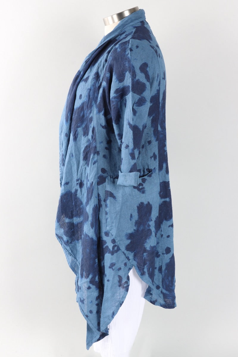 Tie-Dye Throw - Blue