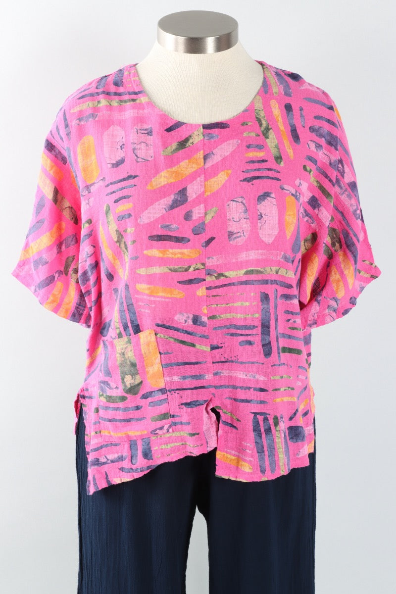 Vicki Top - Strawberry