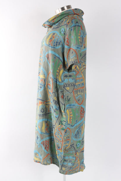 Cowl Dress - Olive
