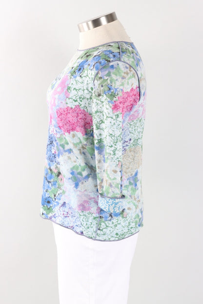 Reversible Crew Neck - Pink & Blue