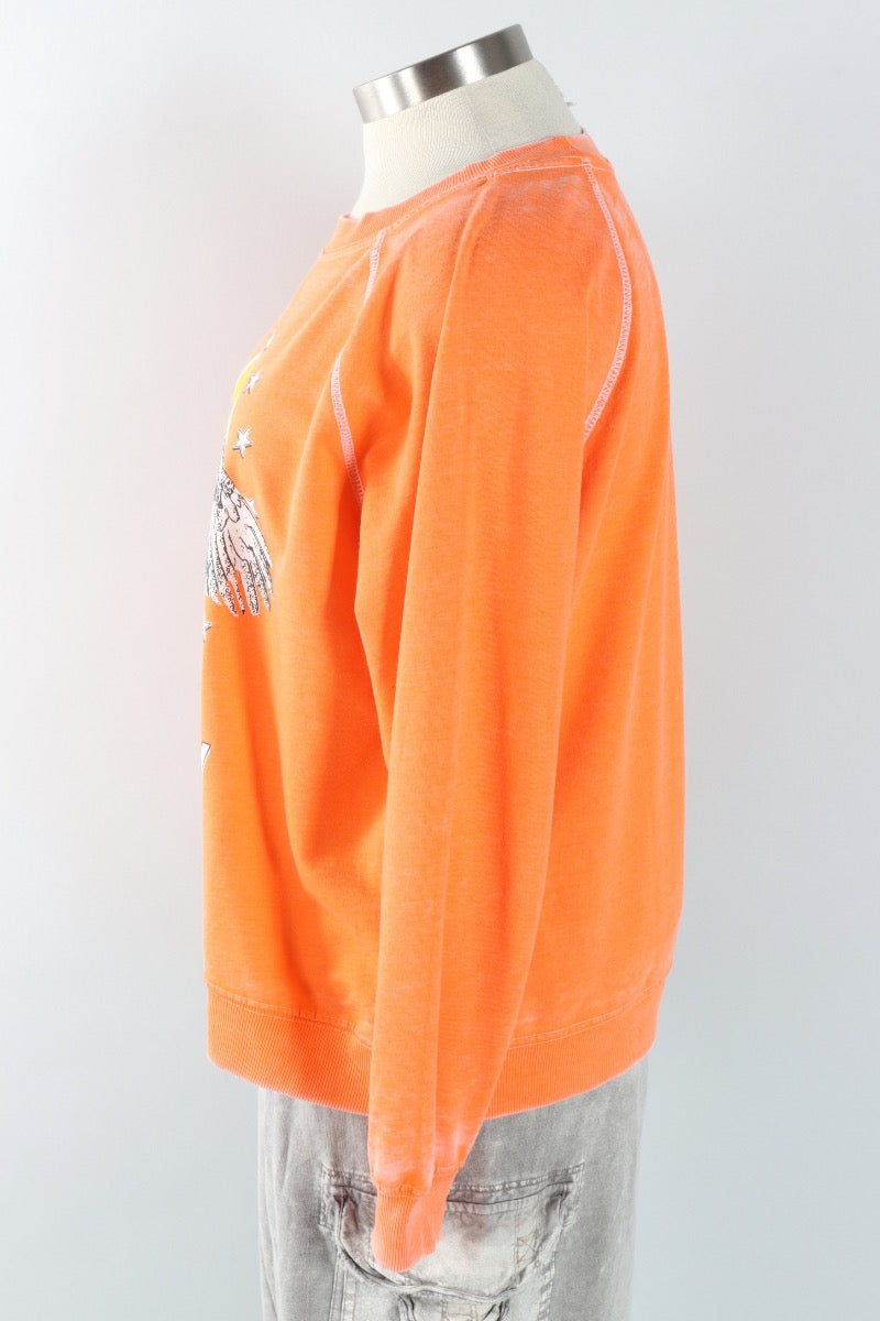 Born To Fly Sweatshirt - Tangerine