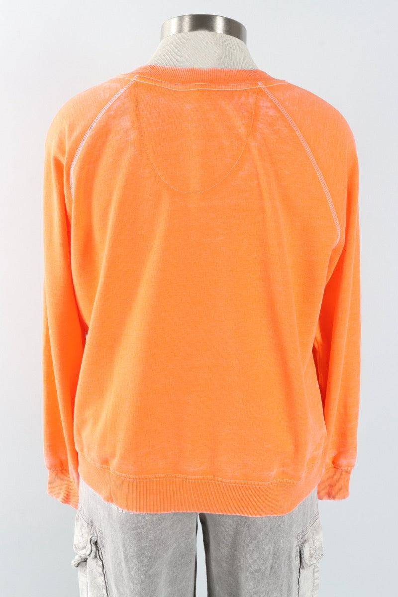 Born To Fly Sweatshirt - Tangerine