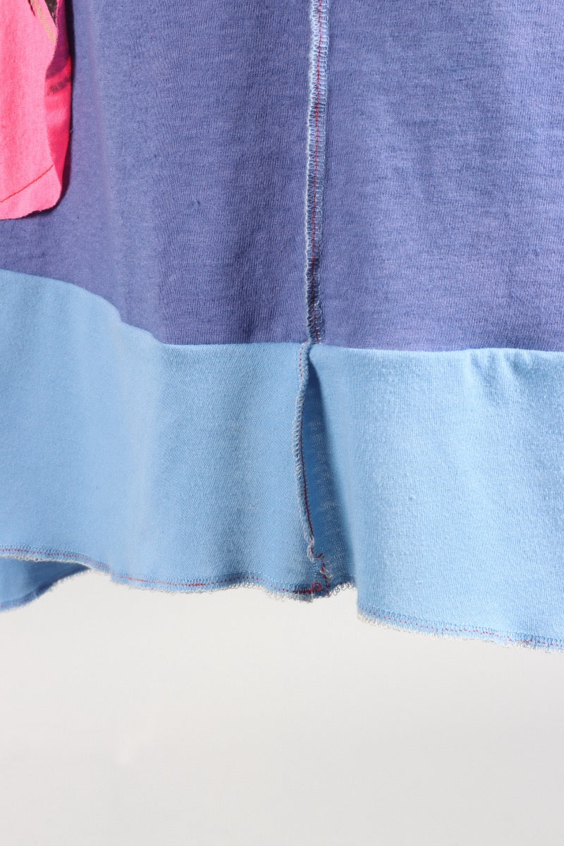 Big Flower Skirt - Blues #2