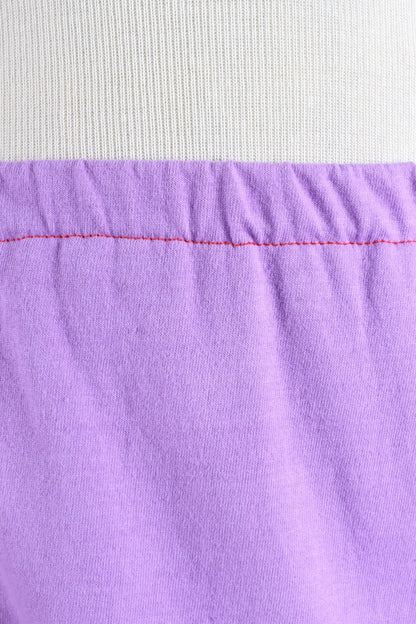 Big Flower Skirt - Lilac #5