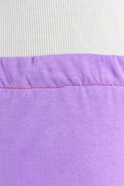 Big Flower Skirt - Lilac #6