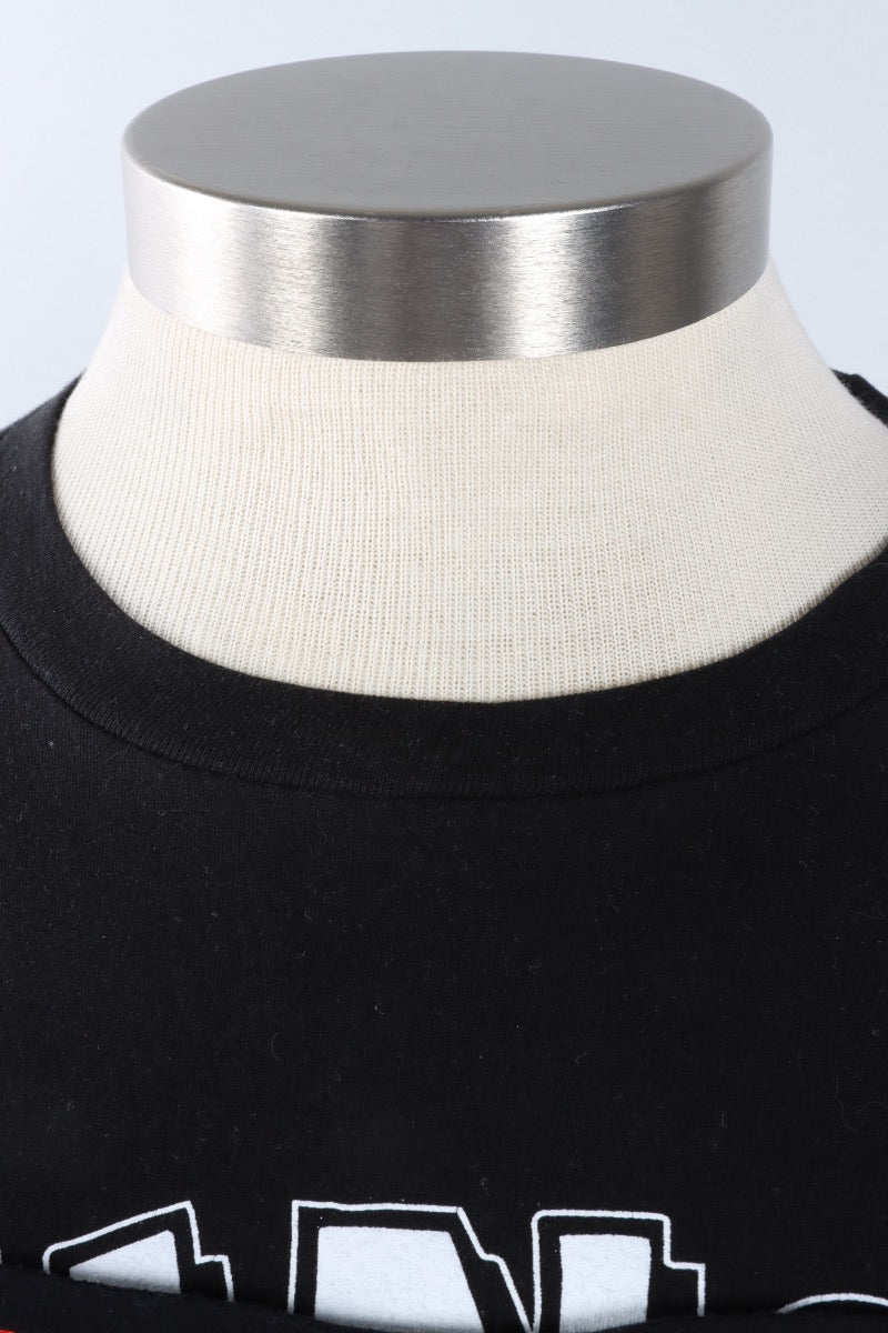 Short Sleeve Stripe Tee - Black & White #3
