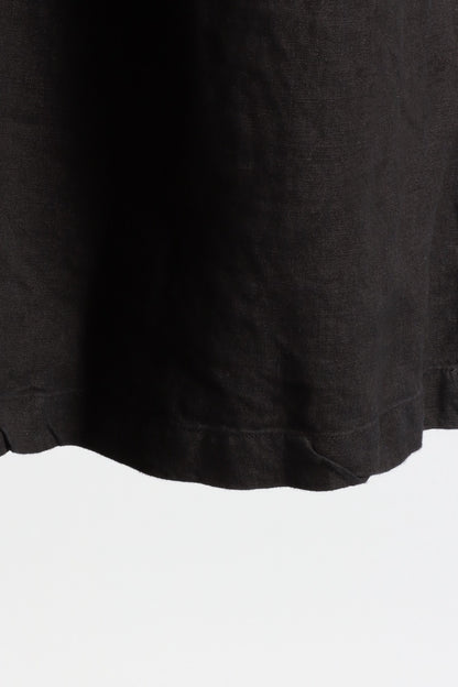 Wide Leg Ankle Pant - Black
