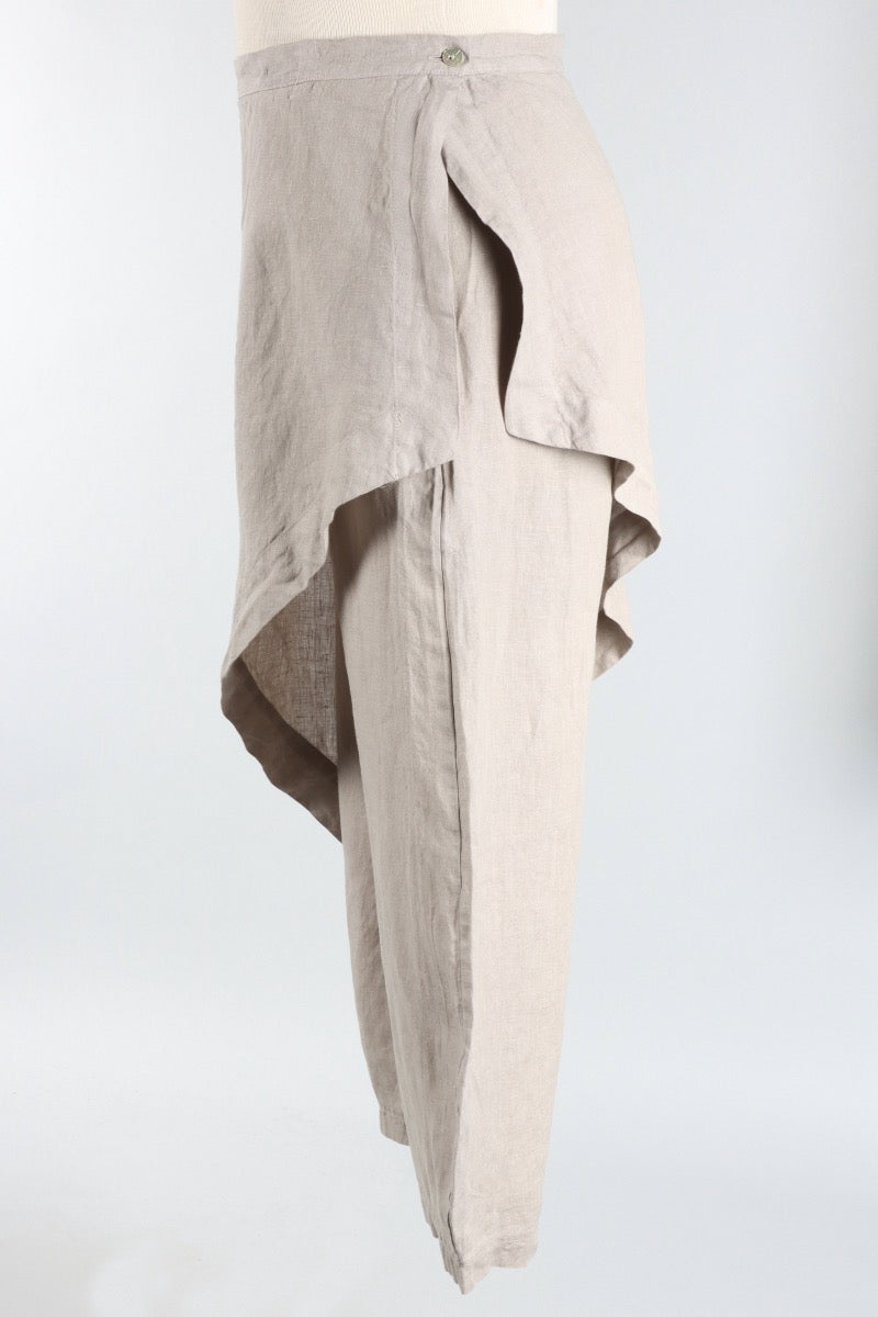 Sofia Pant - Nebbia Light Linen