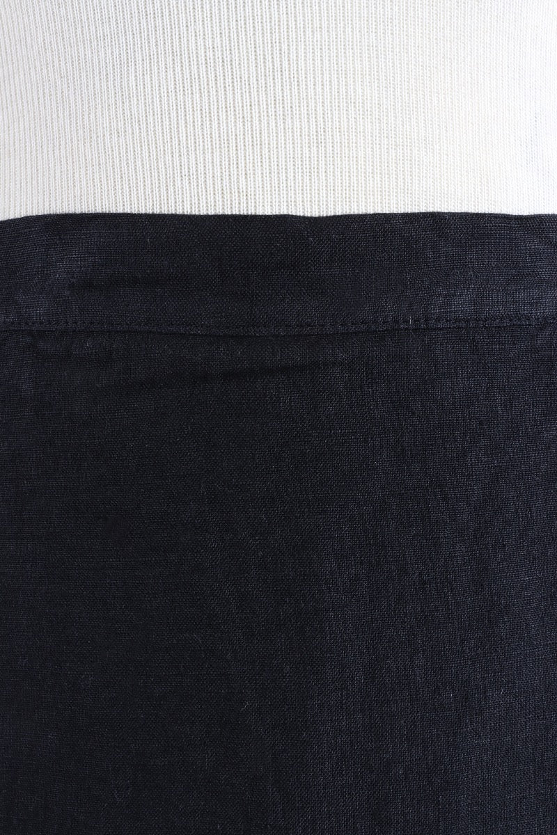 Sofia Pant - Black Light Linen