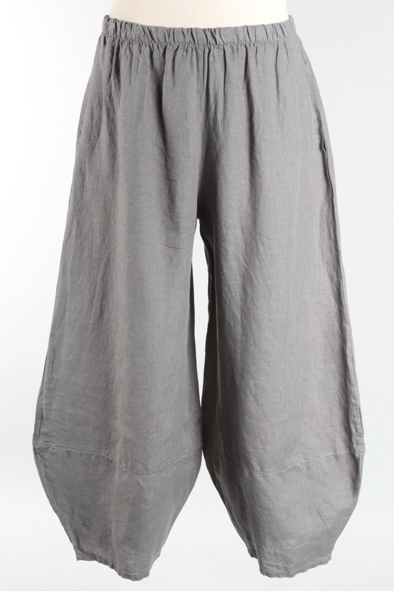 Oliver Pant - Zinc Light Linen