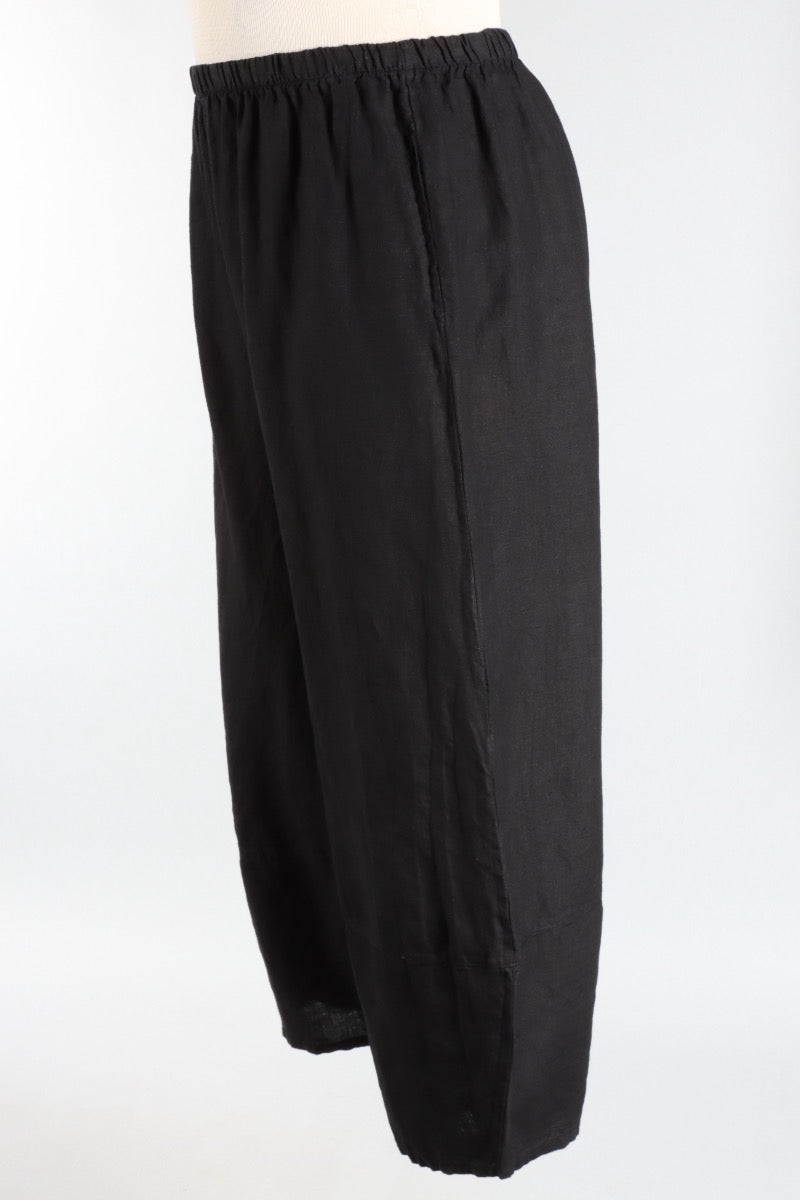 Oliver Pant - Black Light Linen
