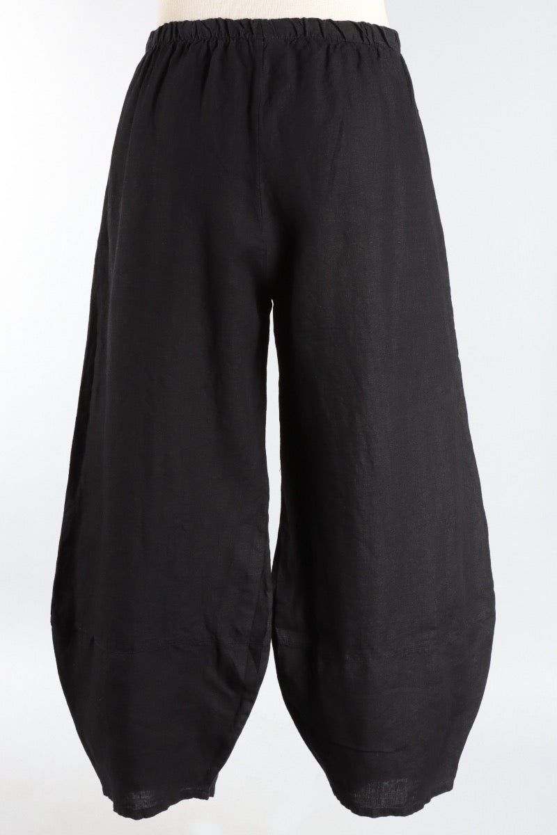 Oliver Pant - Black Light Linen