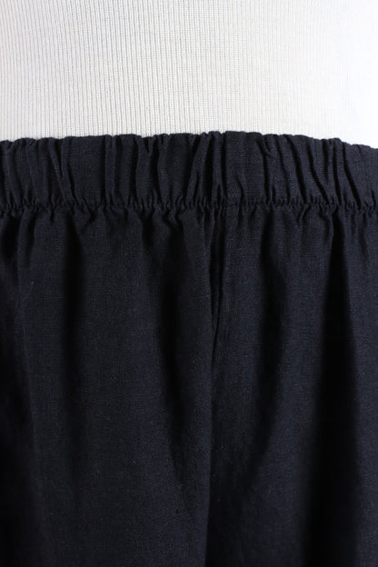 Casbah Pant - Black Light Linen