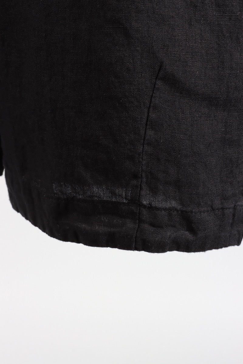 Casbah Pant - Black Light Linen