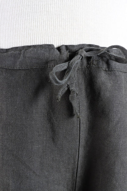Sasha Short - Peppercorn Light Linen