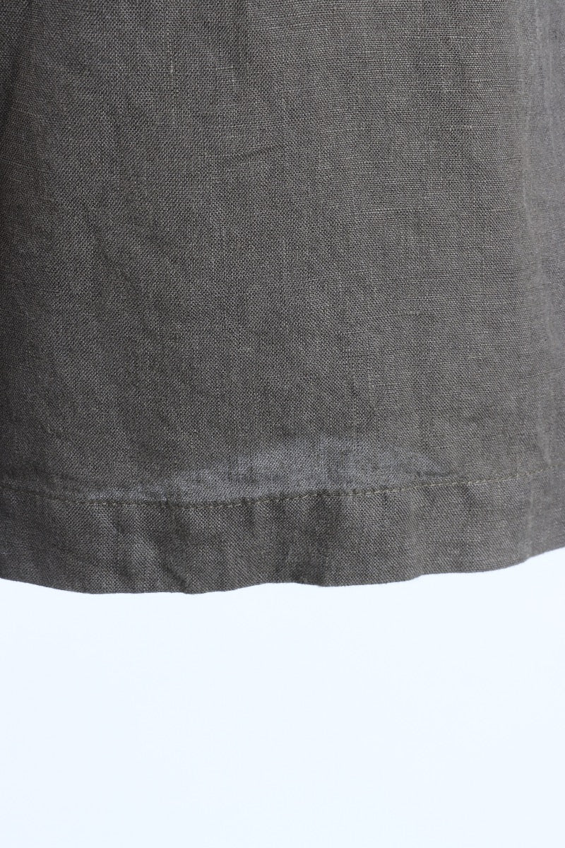 Sasha Short - Peppercorn Light Linen
