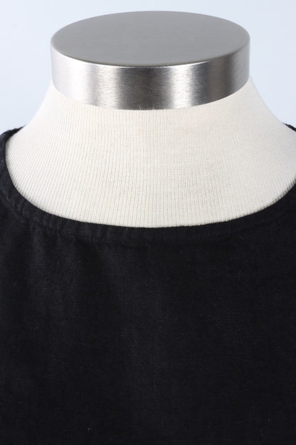 Pira Tank - Black Light Linen