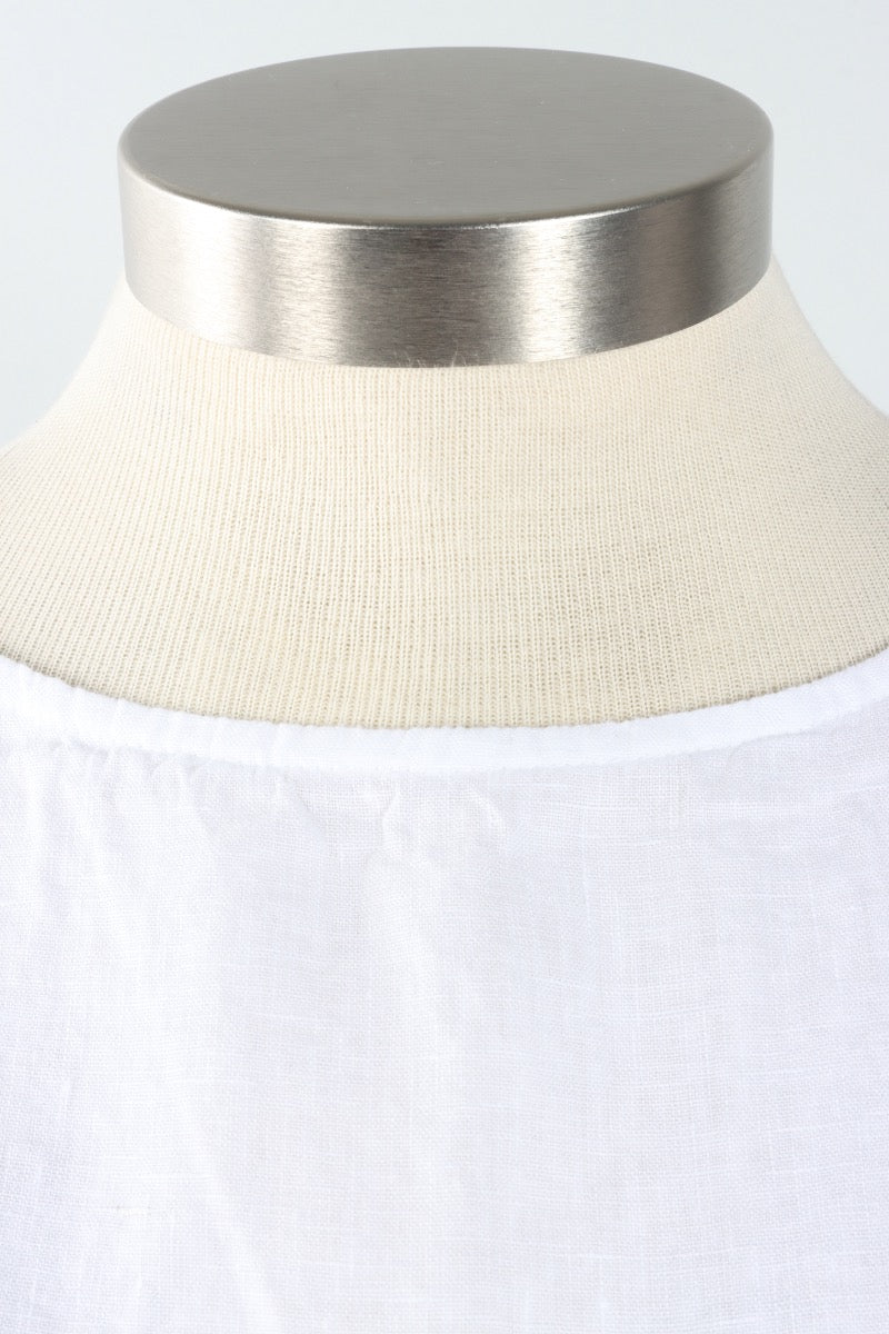 Bex Shirt - White Light Linen