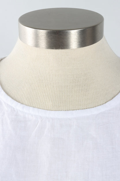 Pira Tank - White Light Linen