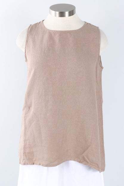 Pira Tank - Owl Light Linen
