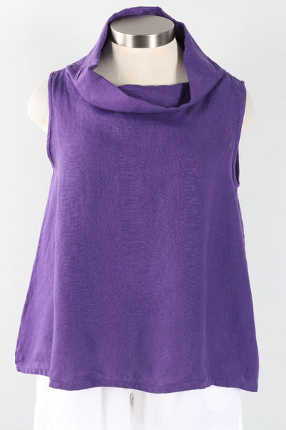 Etta Tank - Verbena Light Linen
