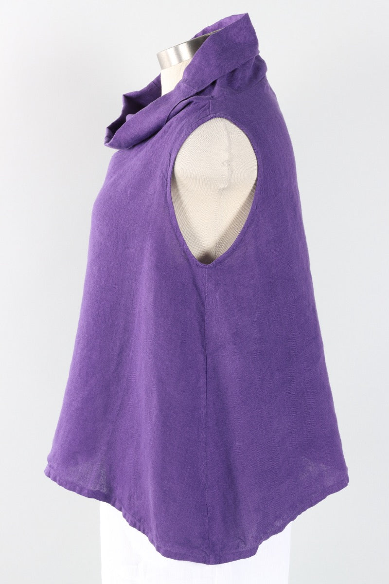 Etta Tank - Verbena Light Linen