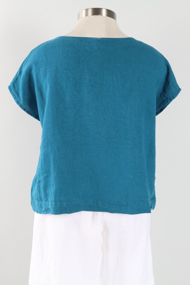 Bessie Shirt - Demoiselle Light Linen
