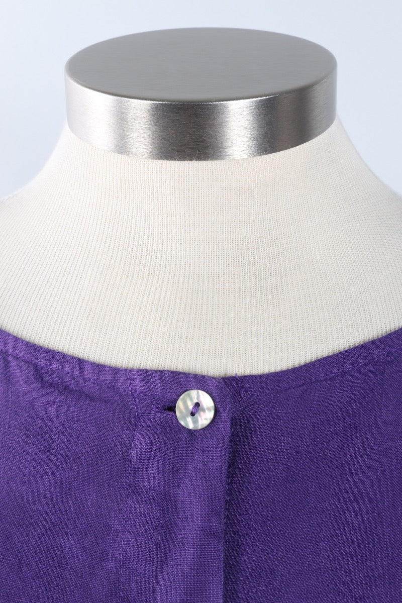 Bessie Shirt - Verbena Light Linen