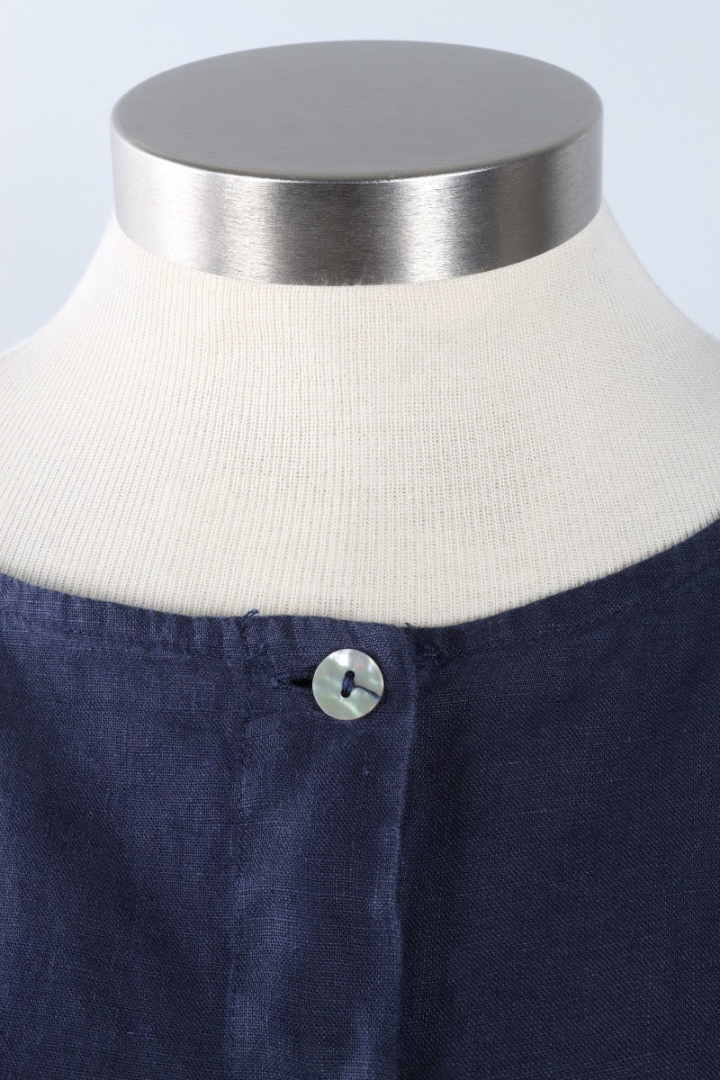 Bessie Shirt - Stargaze Light Linen