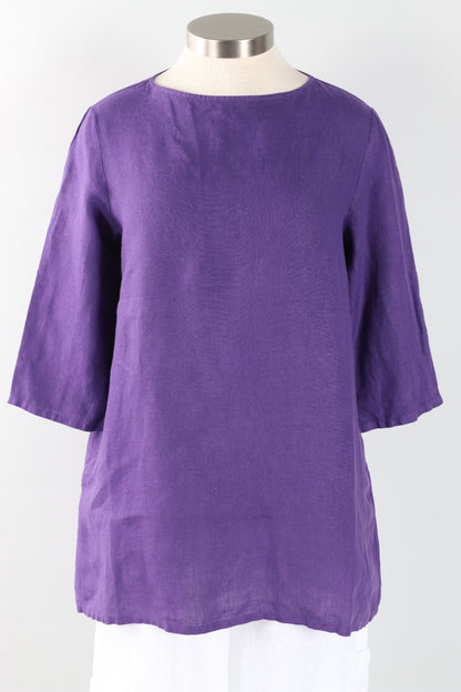 Twyla Top - Verbena Light Linen