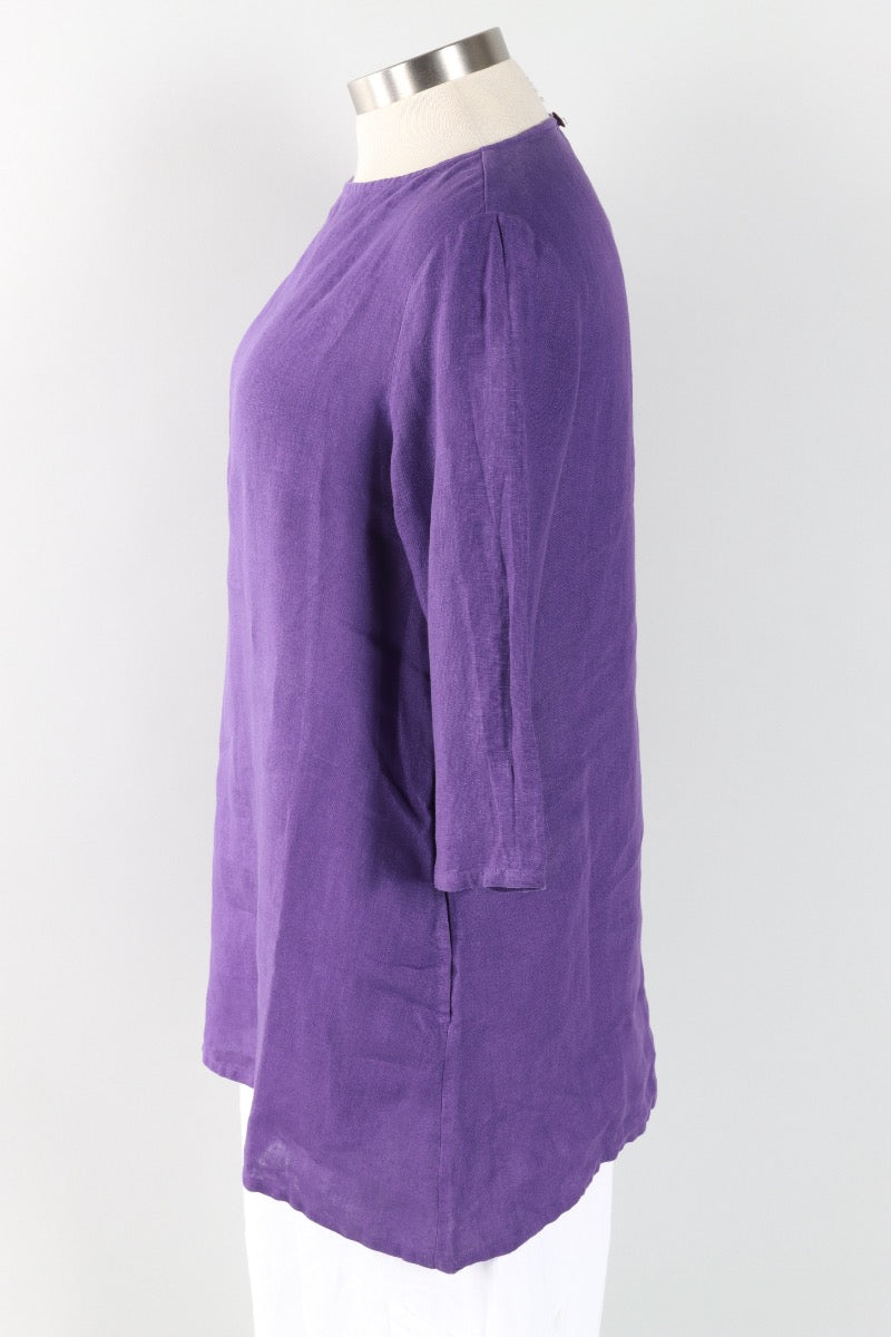 Twyla Top - Verbena Light Linen