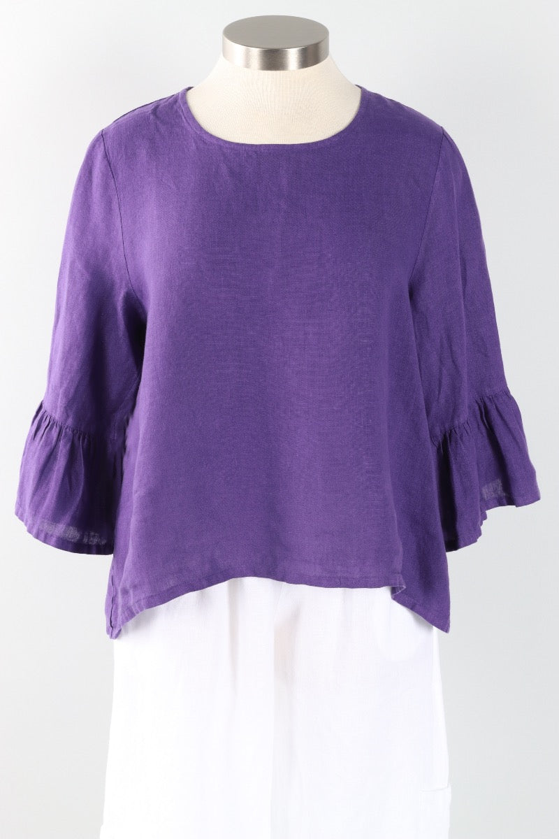 Fran Shirt - Verbena Light Linen