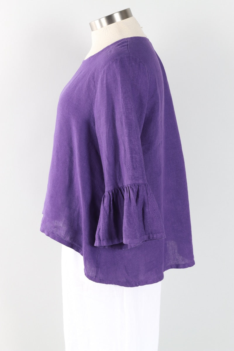 Fran Shirt - Verbena Light Linen