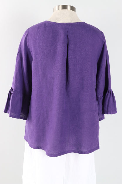 Fran Shirt - Verbena Light Linen