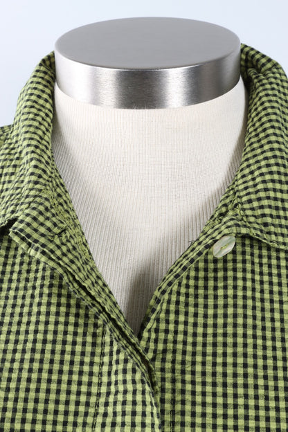 Chance Shirt - Lacewing Check Seersucker