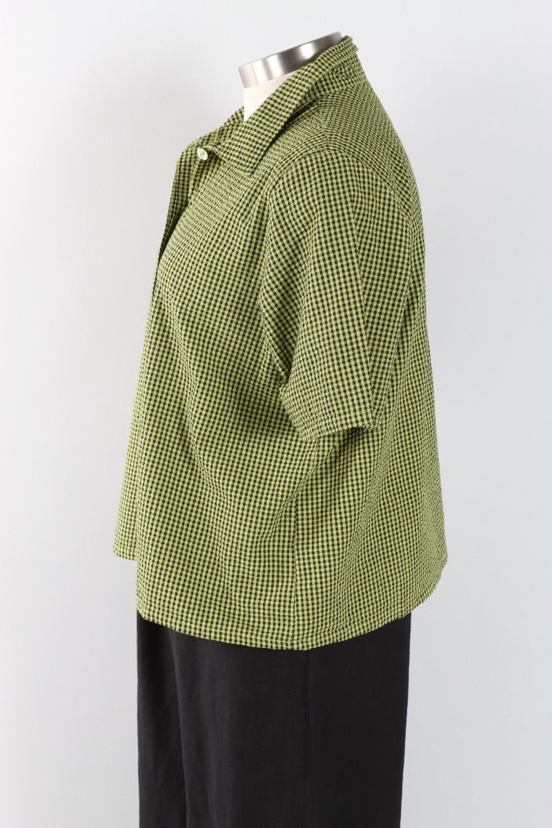 Chance Shirt - Lacewing Check Seersucker