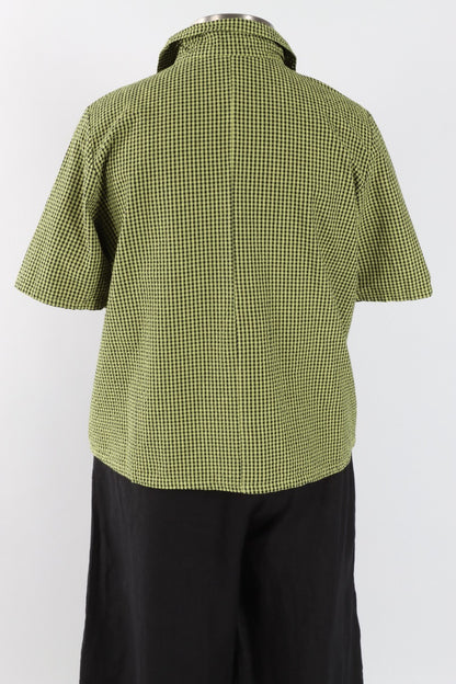 Chance Shirt - Lacewing Check Seersucker