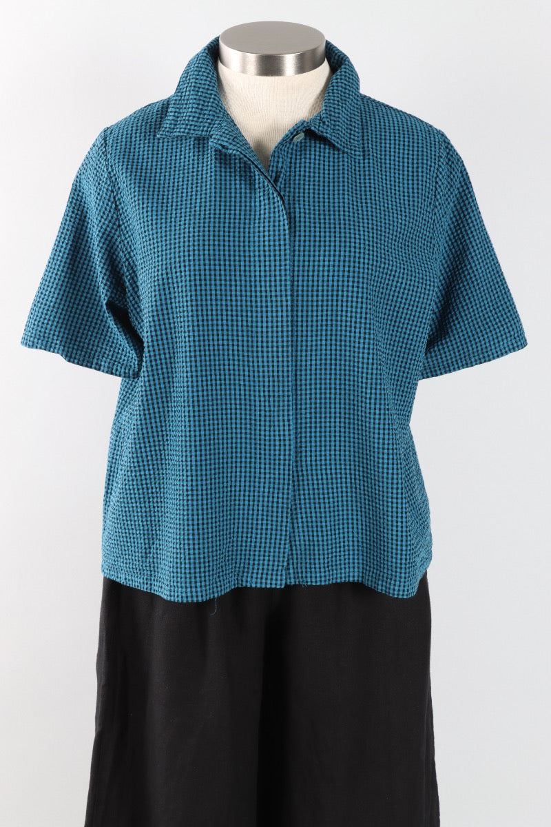 Chance Shirt - Demoiselle Check Seersucker