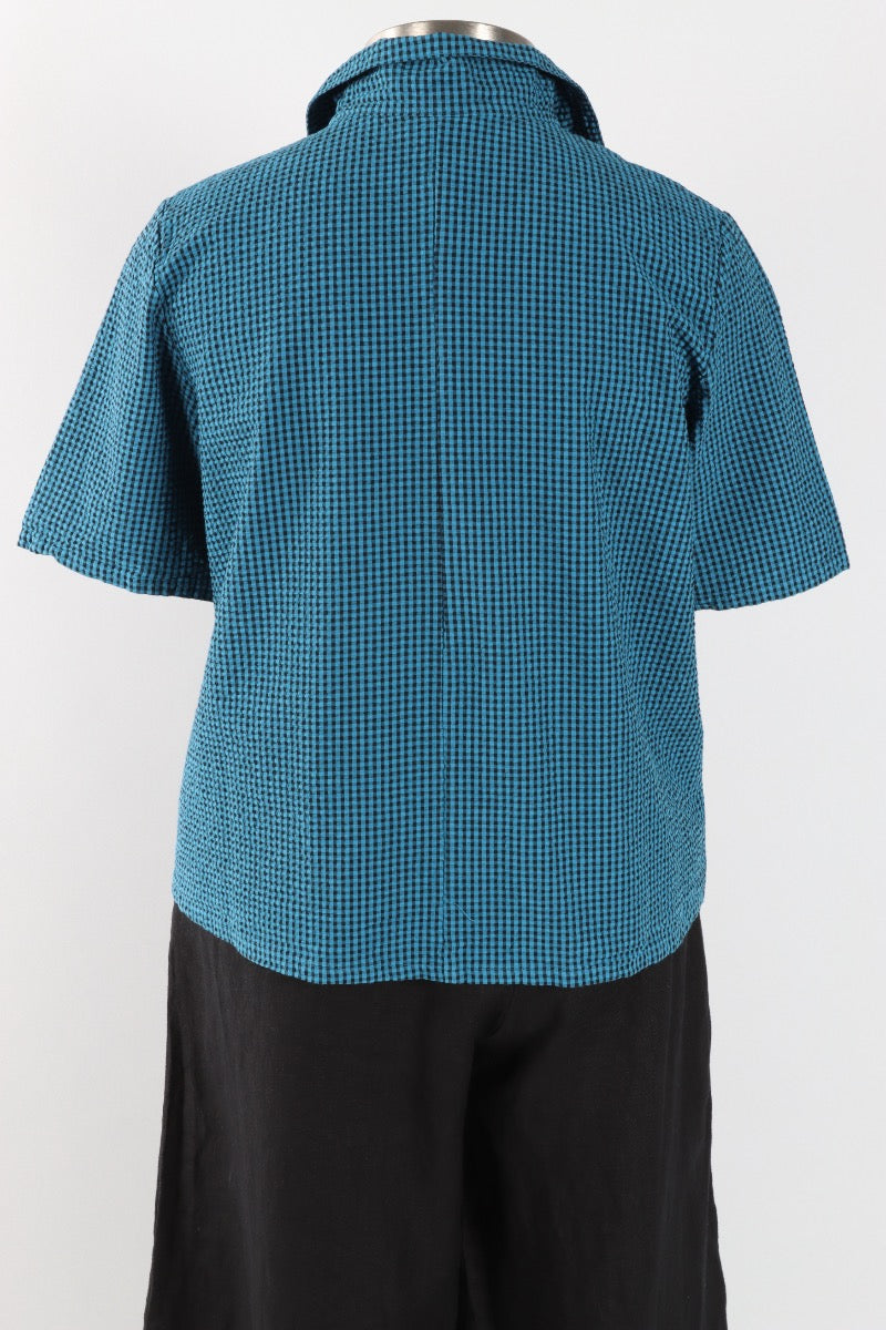 Chance Shirt - Demoiselle Check Seersucker