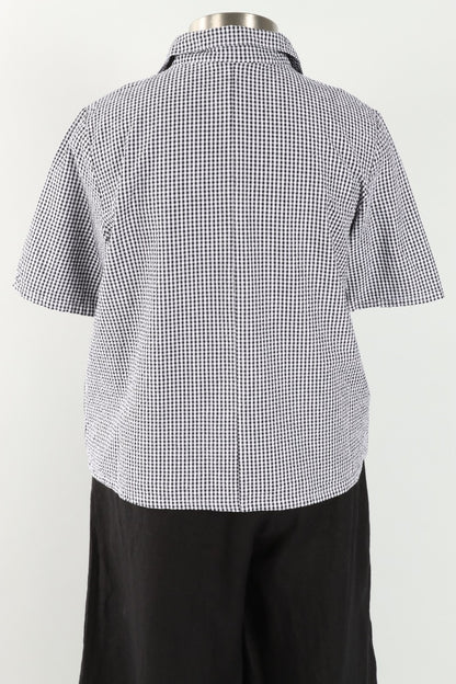 Chance Shirt - Cream Check Seersucker