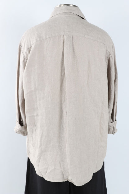 Boyce Shirt - Nebbia Light Linen