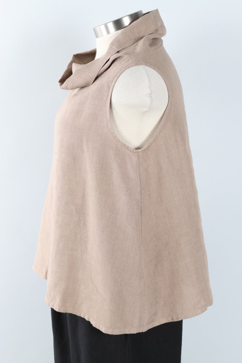 Etta Tank - Owl Light Linen