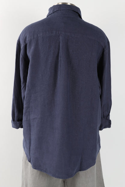 Boyce Shirt - Stargaze Light Linen