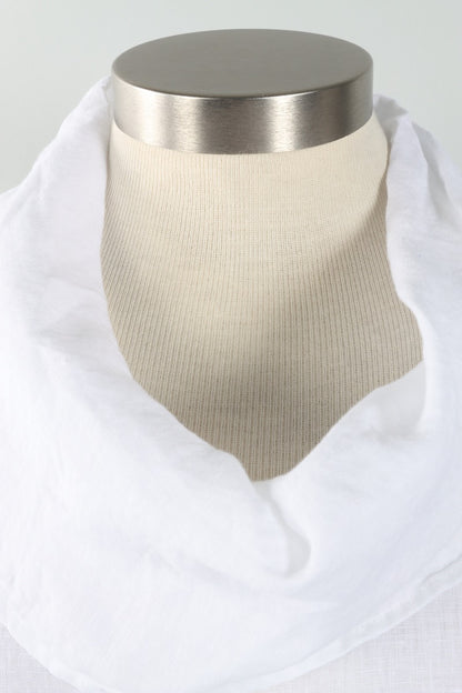 Nolan Tunic - White Light Linen