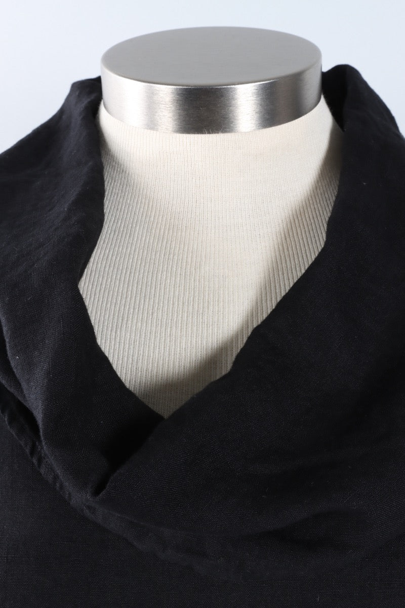 Nolan Tunic - Black Light Linen