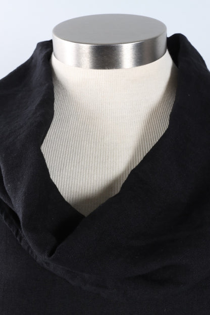 Nolan Tunic - Black Light Linen
